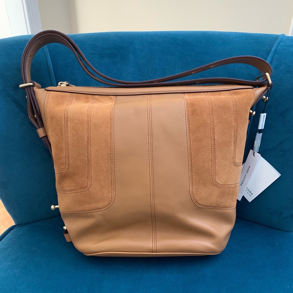 Marc Jacobs The Sling Suede Mod Shoulder Bag